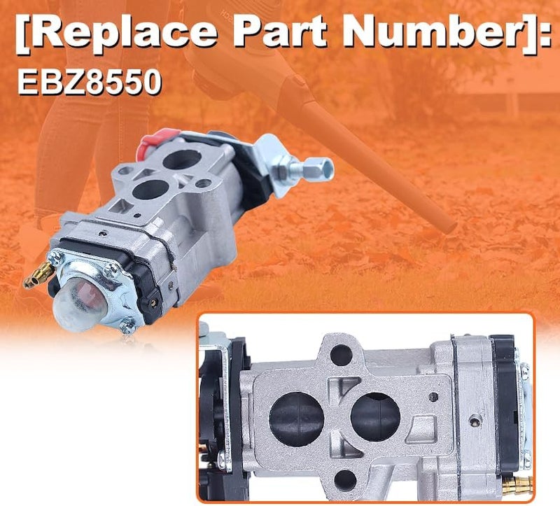 Mtanlo Carburetor Kit for RedMax EBZ8550 & EBZ8550RH Backpack Blowers - OEM Replacement, Fuel Efficient, Heavy-Duty Aluminum, Smooth Performance, Complete Service Kit Included - Image 2